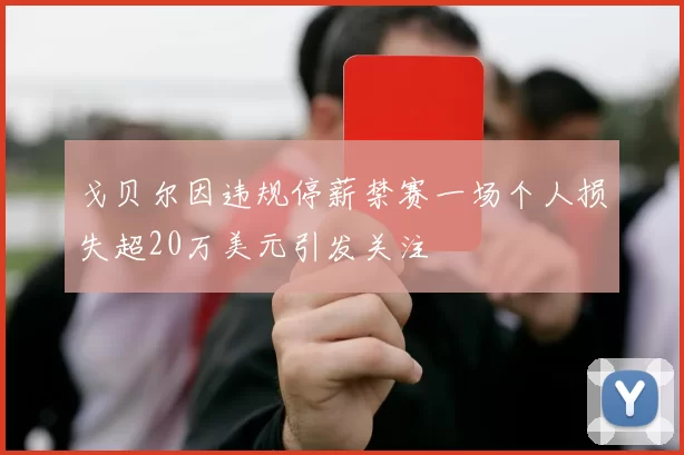 戈贝尔因违规停薪禁赛一场个人损失超20万美元引发关注
